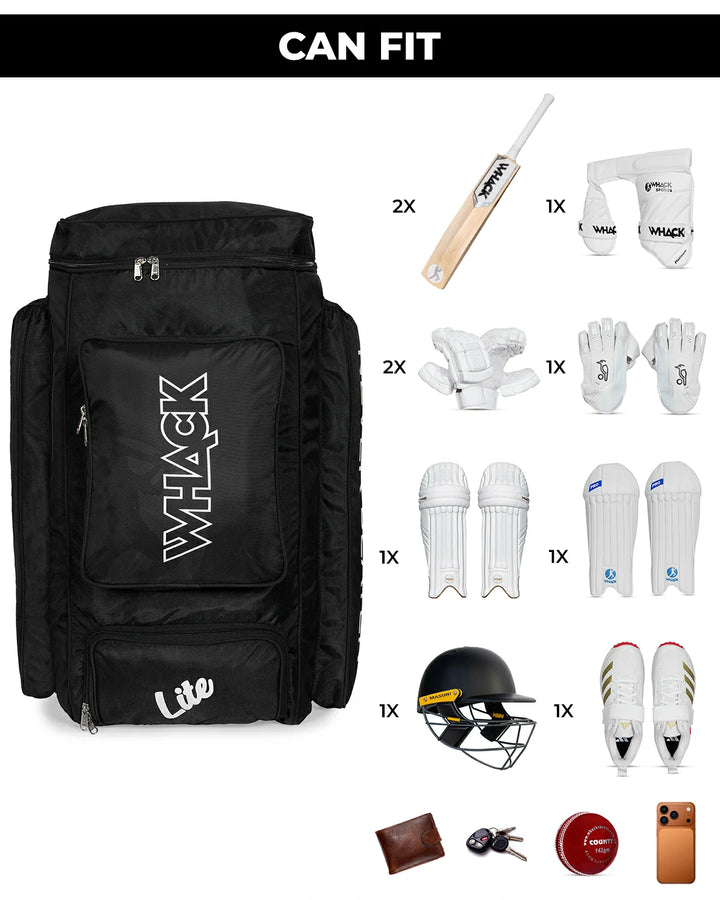 WHACK Lite Cricket Kit Bag - Duffle