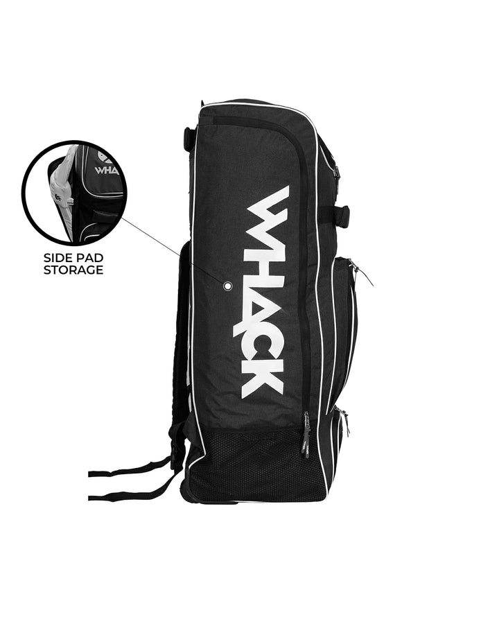 WHACK Platinum Cricket Kit Bag - Wheelie Duffle - Large - Navy