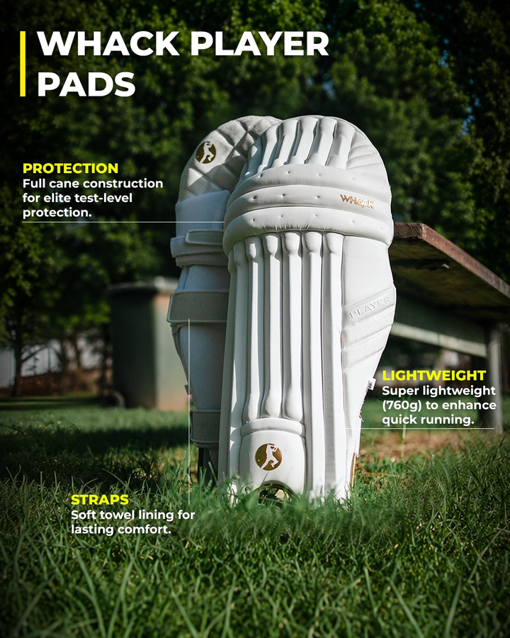 WHACK Player Cricket Batting Pads - Junior