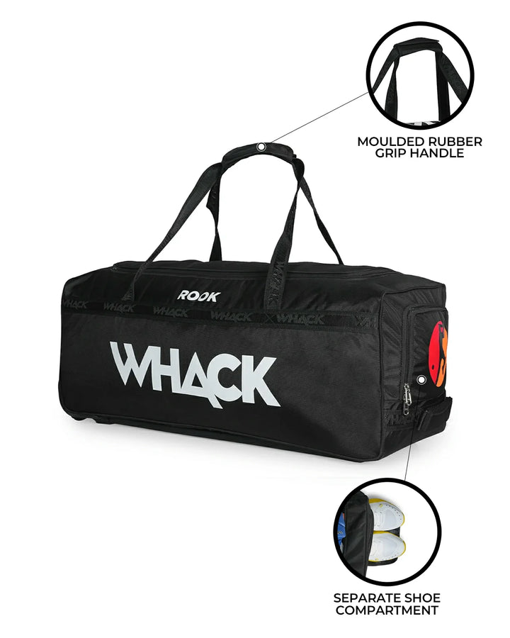 WHACK Rook Cricket Kit Bag - Wheelie - Large