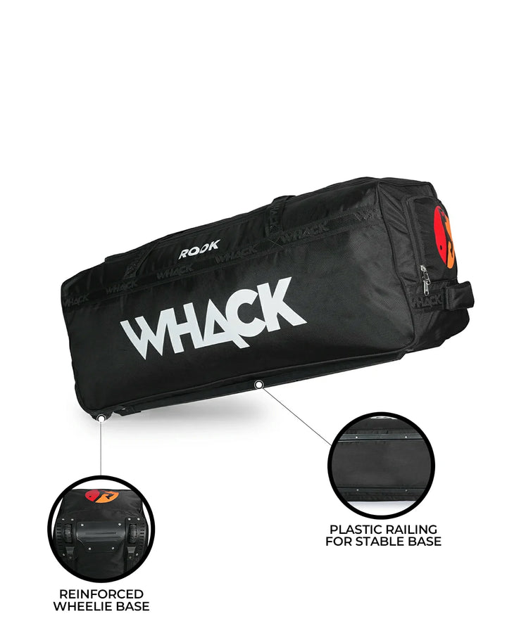 WHACK Rook Cricket Kit Bag - Wheelie - Large