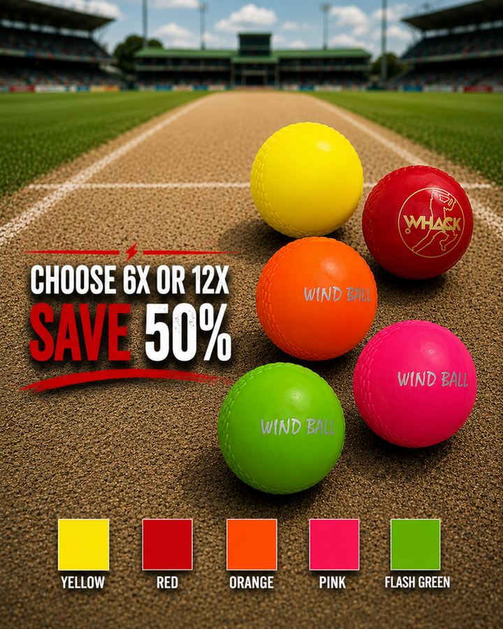 WHACK Wind/Poly Soft Ball Bundle - Pack of 6x or 12x