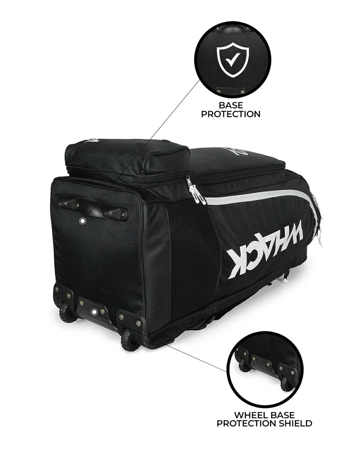 WHACK K2 Cricket Kit Bag - Wheelie Duffle - Large