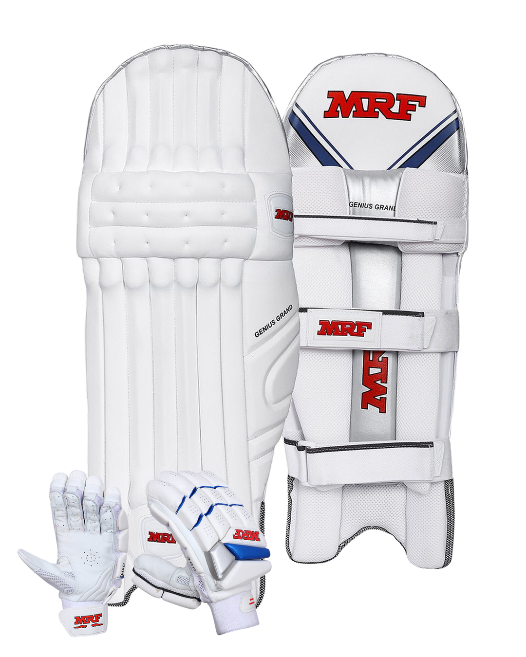 MRF 360/Grand Batting Pads and Gloves Bundle - Adult