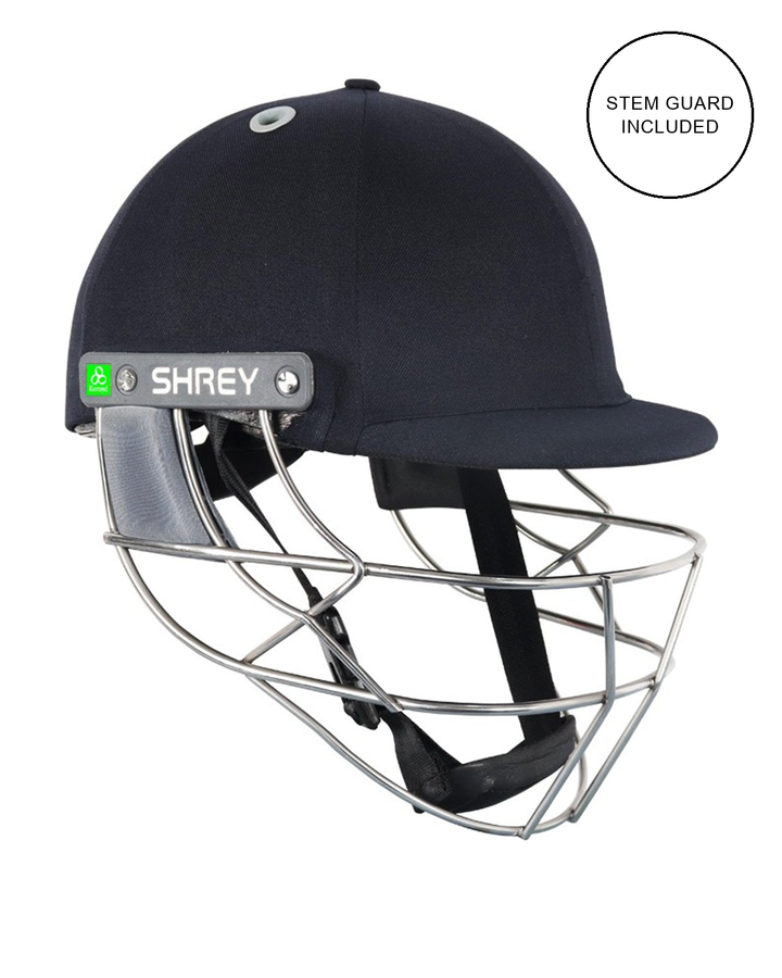 Shrey Koroyd Steel Visor cricket helmet - Senior - Stem Guard Included