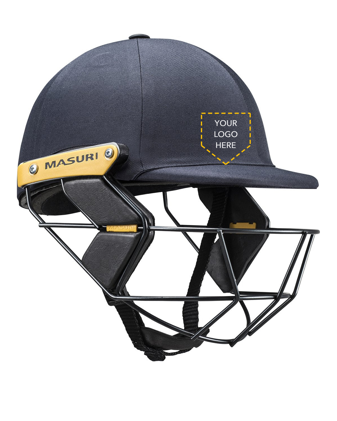 St Kevin's College - Custom Masuri T Line Stainless Steel Cricket Batting Helmet - Navy - Junior and Youth