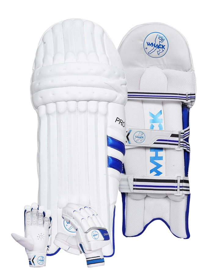 Whack Pro Batting Pads and Gloves Bundle