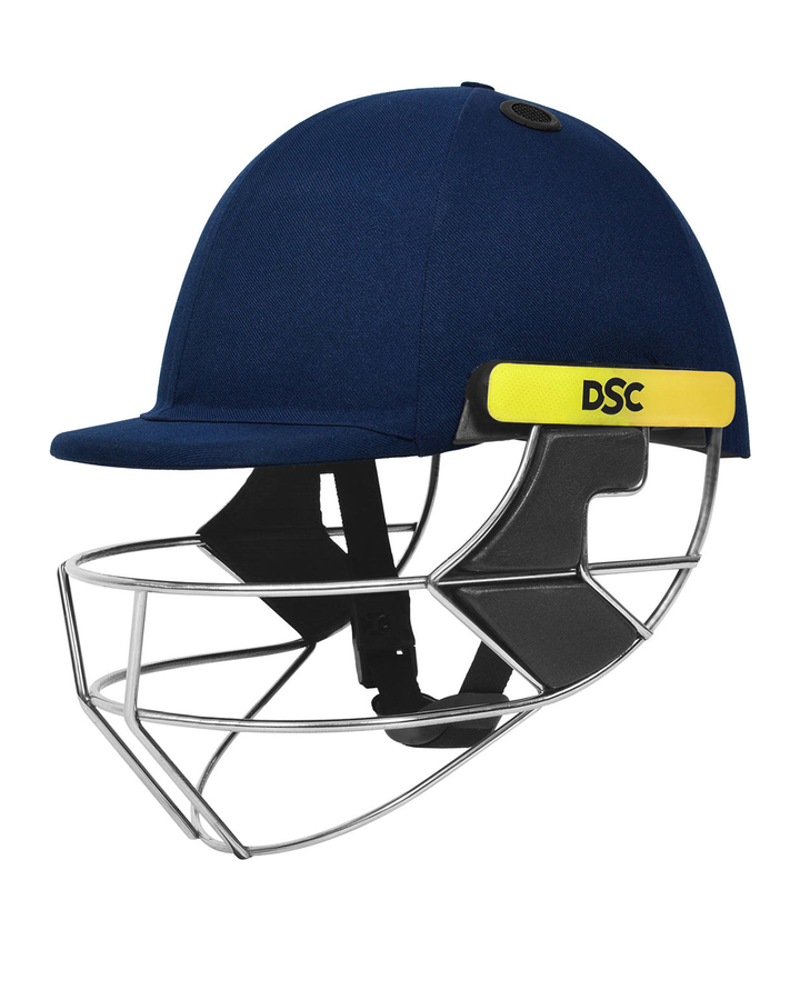 DSC Stump Guard Wicket Keeping Stainless Steel Cricket Helmet - Senior