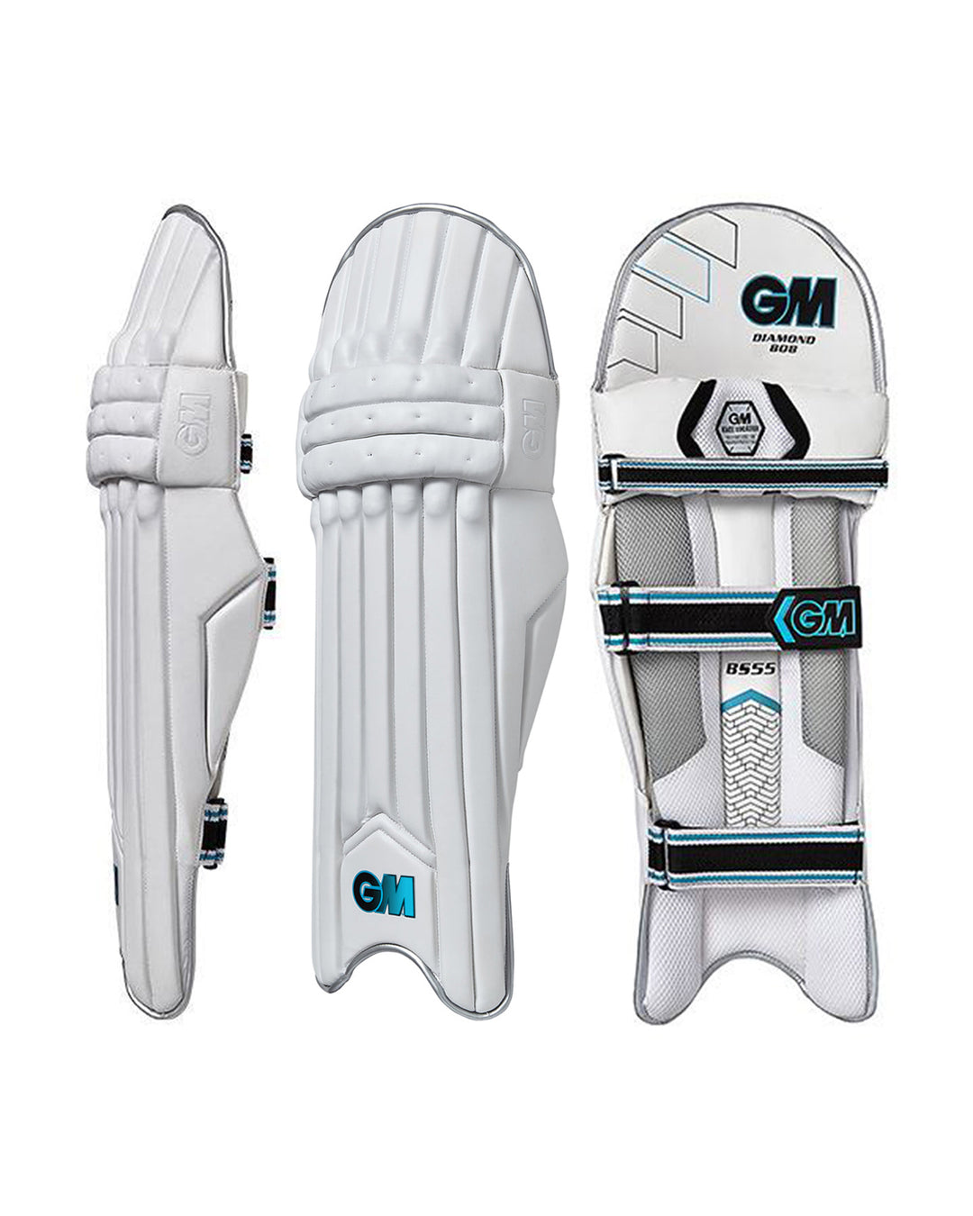 GM Diamond 808 Cricket Batting Pads - Adult