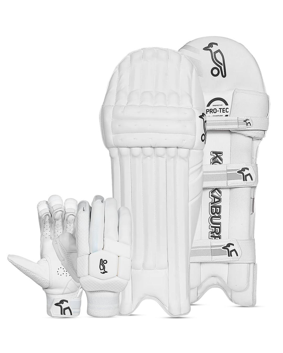 Kookaburra Pro Players Batting Pads and Gloves Bundle - Adult