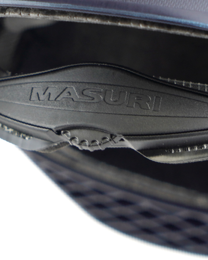 Masuri C Line Plus helmet internal padding close-up with adjust dial detail
