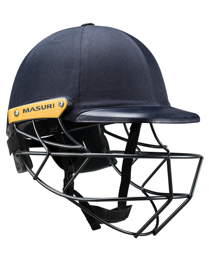 Masuri C Line Plus Stainless Steel Cricket Batting Helmet with Neck Guard - Senior