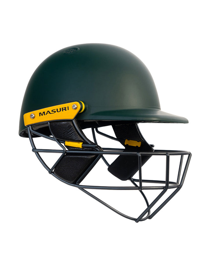 Masuri T Line Player Stainless Steel Cricket Batting Helmet - Painted Shell - Boys/Junior