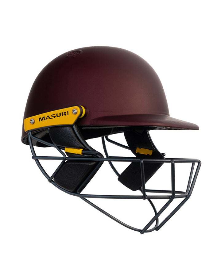 Masuri T Line Player Stainless Steel Cricket Batting Helmet - Painted - Junior and Youth - Custom Logo