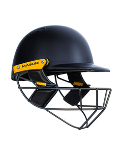 Masuri T Line Player Stainless Steel Cricket Batting Helmet - Painted Navy - Boys/Junior