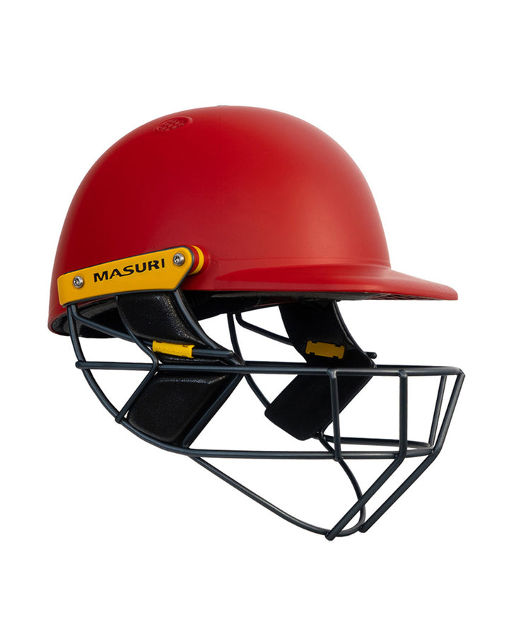 Masuri T Line Player Stainless Steel Cricket Batting Helmet - Painted - Junior and Youth - Custom Logo