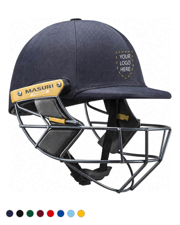 Masuri T Line Titanium Cricket Batting Helmet - Senior - Custom Logo