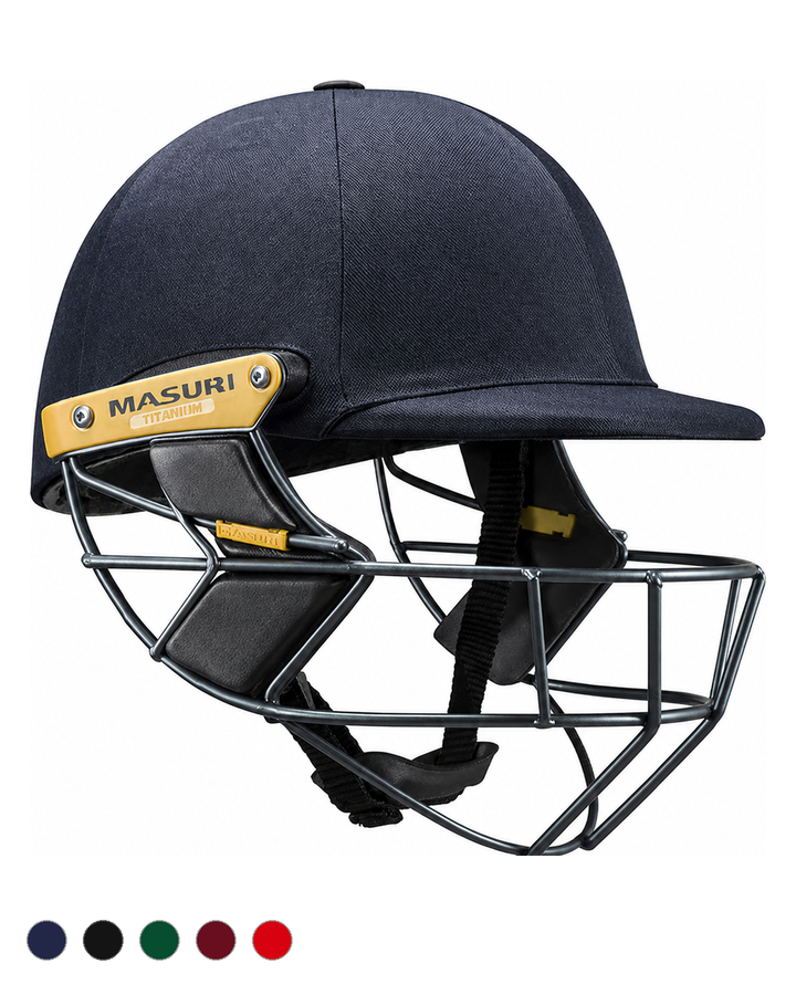 Masuri T Line Titanium Cricket Wicket Keeping Helmet - Senior