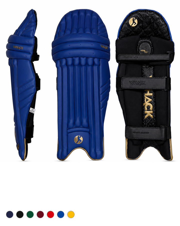 WHACK Player Cricket Batting Pads - Small Adult - Coloured