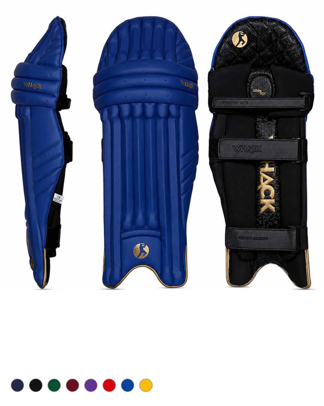 WHACK Player Cricket Batting Pads - Adult - Coloured