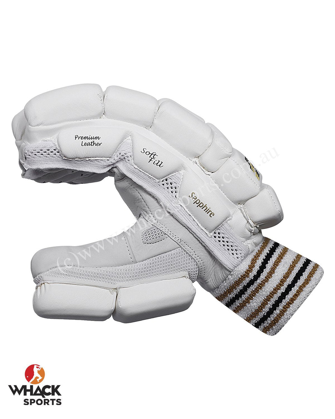 SF Sapphire Batting Pads and Gloves Bundle - Adult