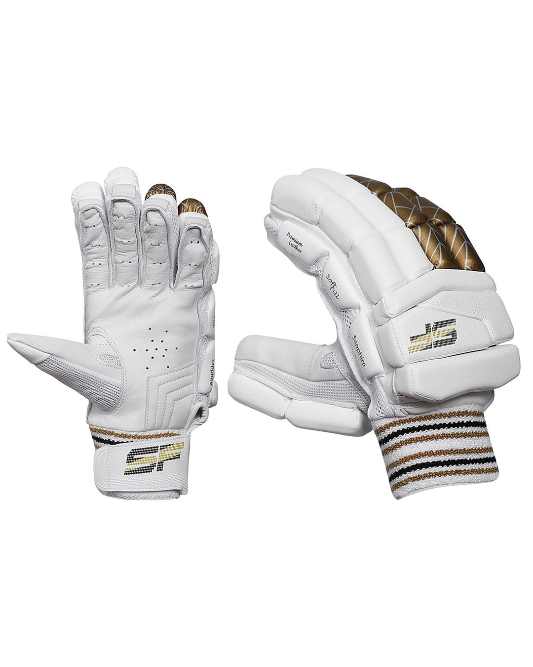 SF Sapphire Batting Pads and Gloves Bundle - Adult