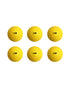 3D Light Bowling Machine Balls (Pack of 6)