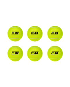 3D Sports Tennis Cricket Ball (Pack of 6)