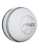 WHACK County Leather Cricket Ball - 2 Piece - 156gm - White