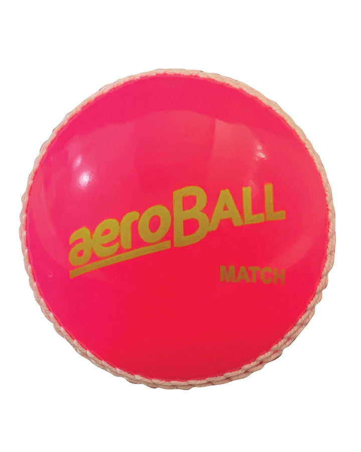Aero Safety Cricket Ball - Match - Junior - Pink