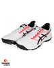 ASICS Gel Lethal Field - Rubber Cricket Shoes - White/Classic Red