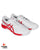 ASICS Gel Peake - Rubber Cricket Shoes - White/Electric Red