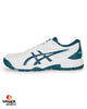ASICS Gel Peake - Rubber Cricket Shoes - White/Velvet Pine