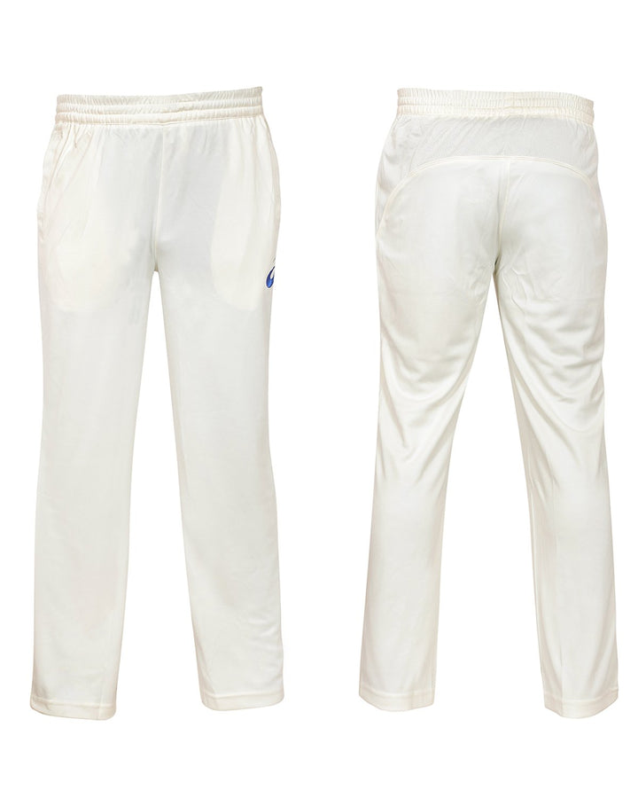 Asics Cricket Short Sleeve Shirt and Trouser Set - Off White - Senior