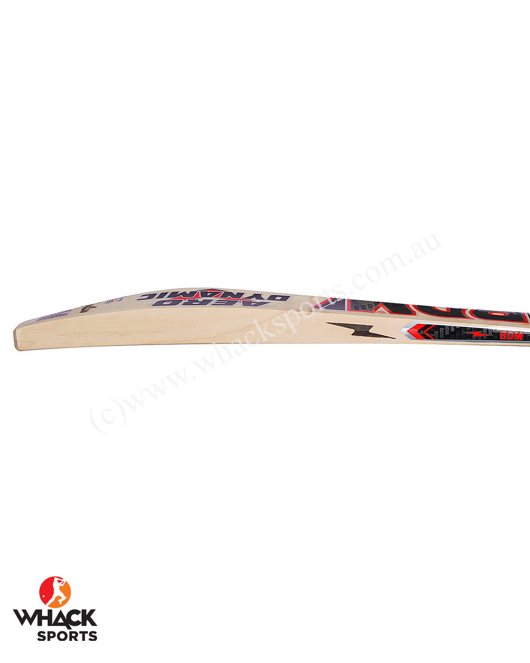 BDM Aero Dynamic Players Grade English Willow Cricket Bat - SH