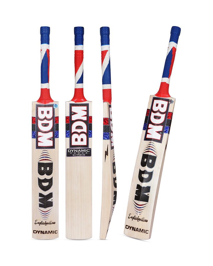 BDM Dynamic Power Extreme Players Grade English Willow Cricket Bat - SH