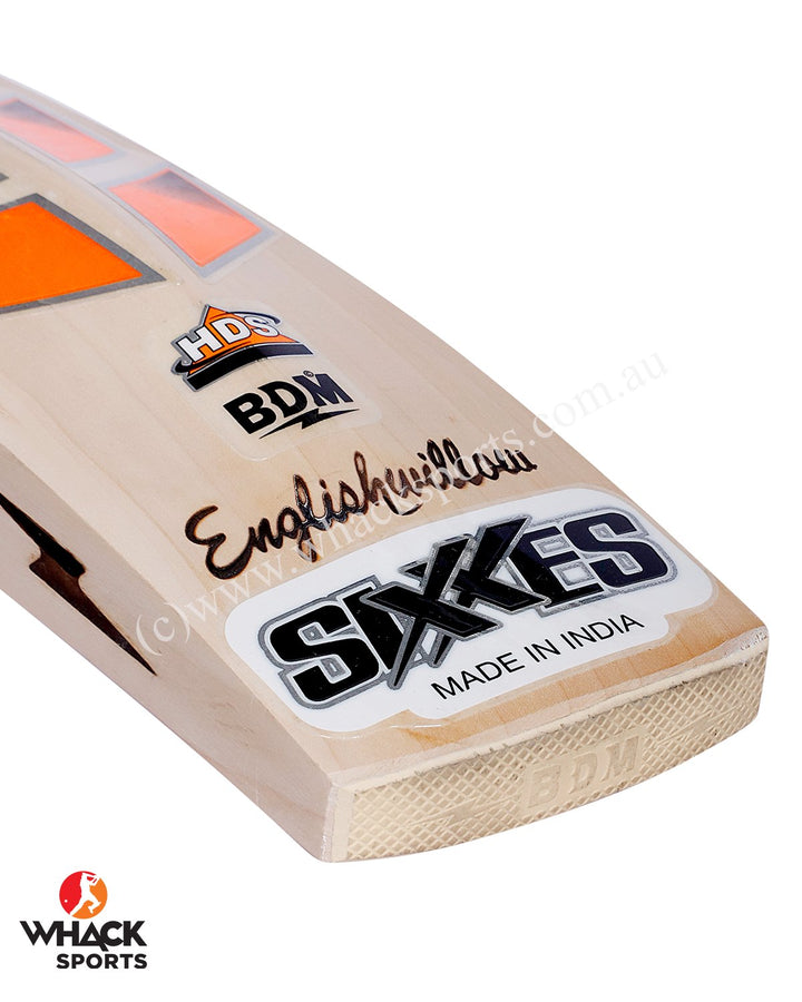 BDM Sixes Grade 2 English Willow Cricket Bat - SH