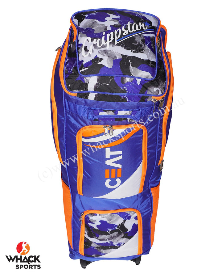 CEAT Grip Star Cricket Cricket Kit Bag - Wheelie Duffle - Large