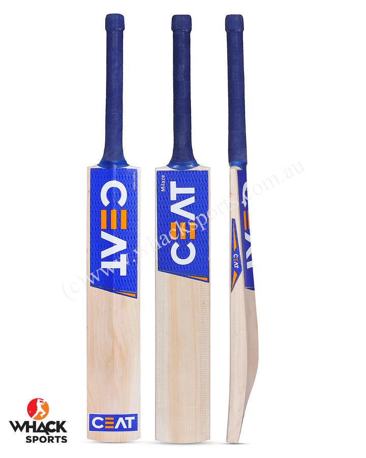 Ceat Milaze English Willow Cricket Bat - Youth/Harrow