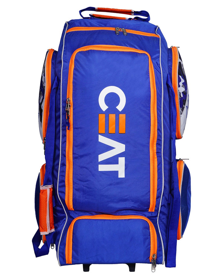 CEAT Grip Master Stand Up Cricket Kit Bag - Wheelie - Extra Large