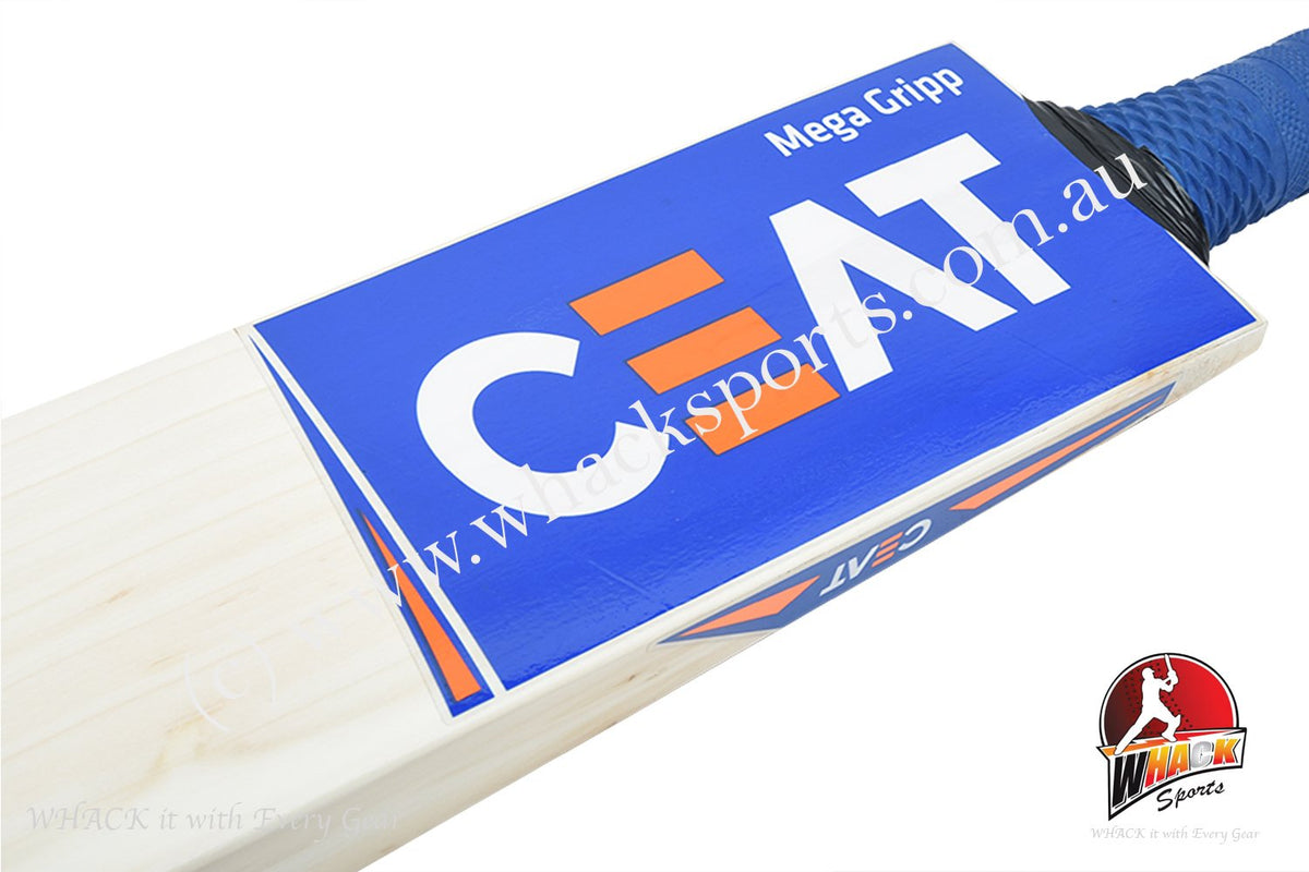 Ceat Mega Grip English Willow Cricket Bat Sh Whack Sports