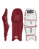 DSC 3.0 Cricket Batting Pads - Adult - Maroon