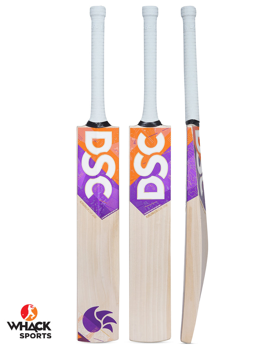 DSC Krunch DW 200 English Willow Cricket Bat - SH (2023/24)