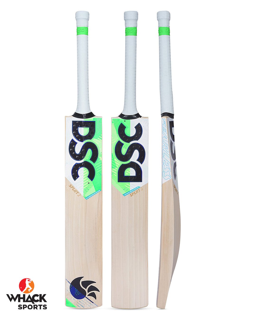 DSC Spliit 2 English Willow Cricket Bat - SH (2023/24)
