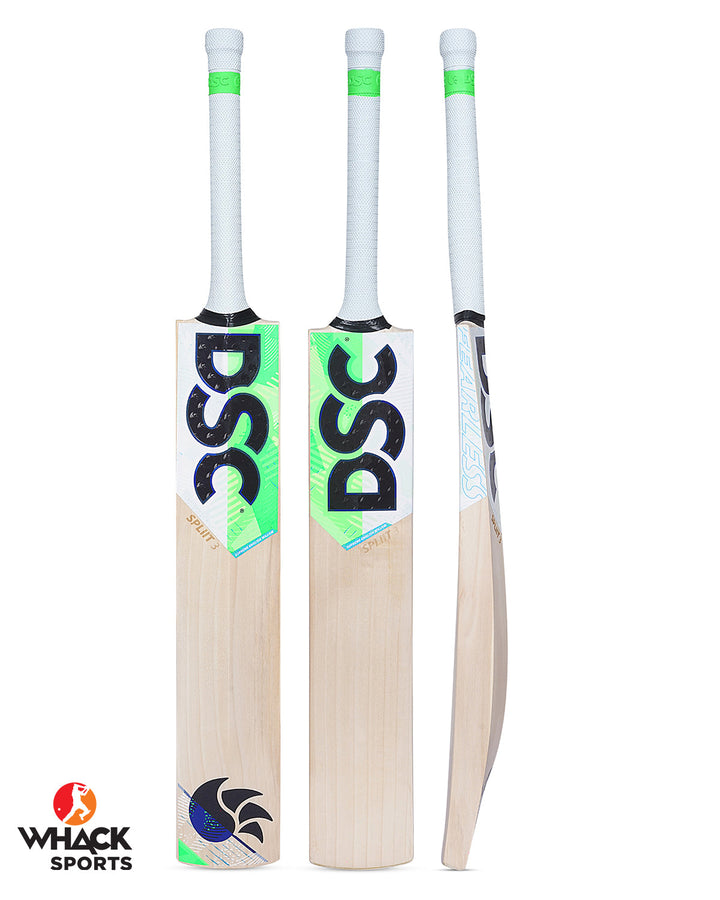 DSC Spliit 3 English Willow Cricket Bat - Boys/Junior (2023/24)