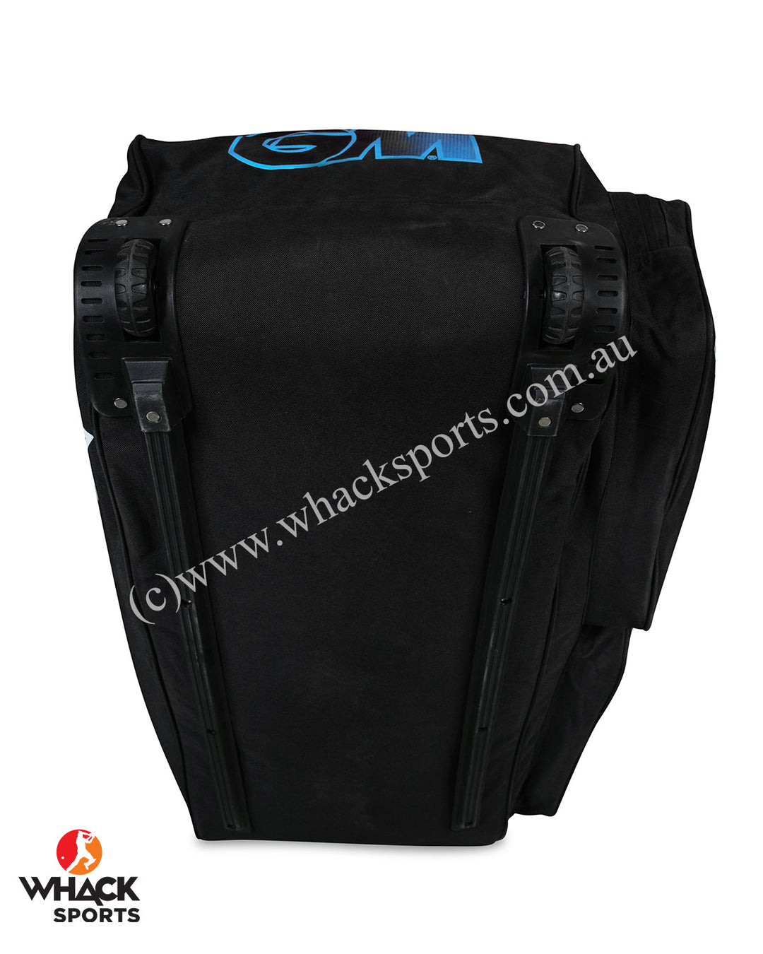 GM 909 Cricket Kit Bag - Wheelie - Black/Blue - Large