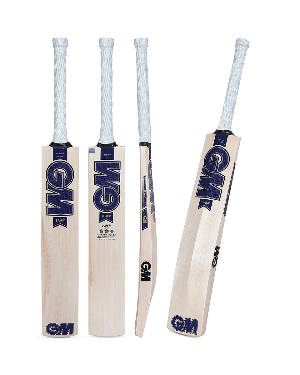 GM Brava 606 English Willow Cricket Bat - SH – WHACK Sports