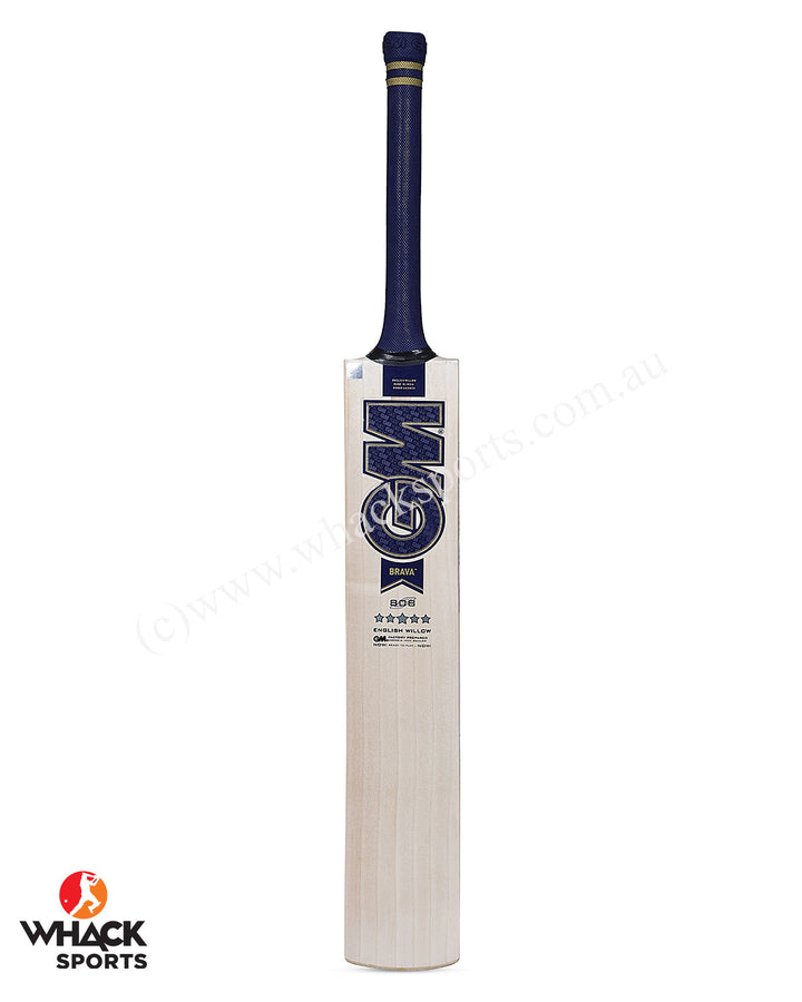 GM Brava 808 English Willow Cricket Bat - SH