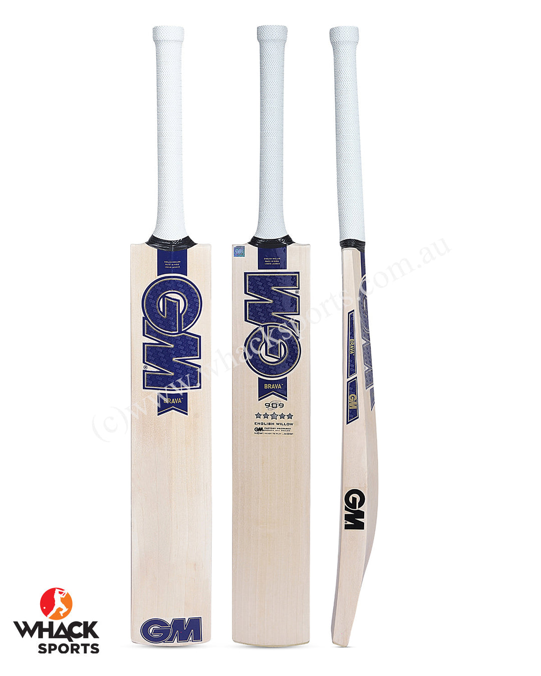 GM Brava 909 English Willow Cricket Bat - SH