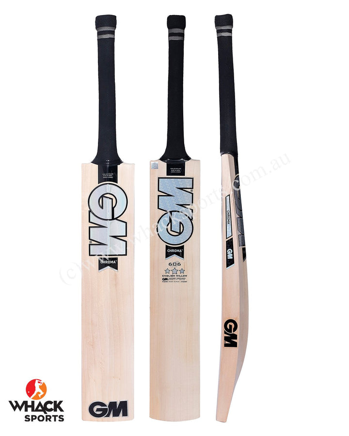 GM Chroma 606 English Willow Cricket Bat - Boys/Junior